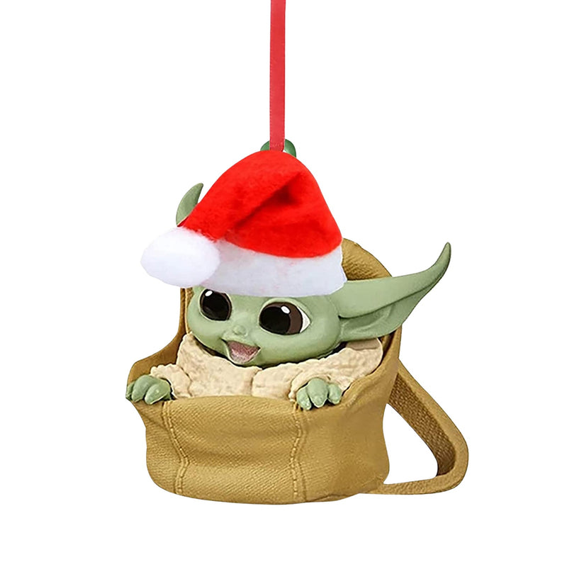 Vánoční ozdoba na stromeček Baby Yoda - více variant