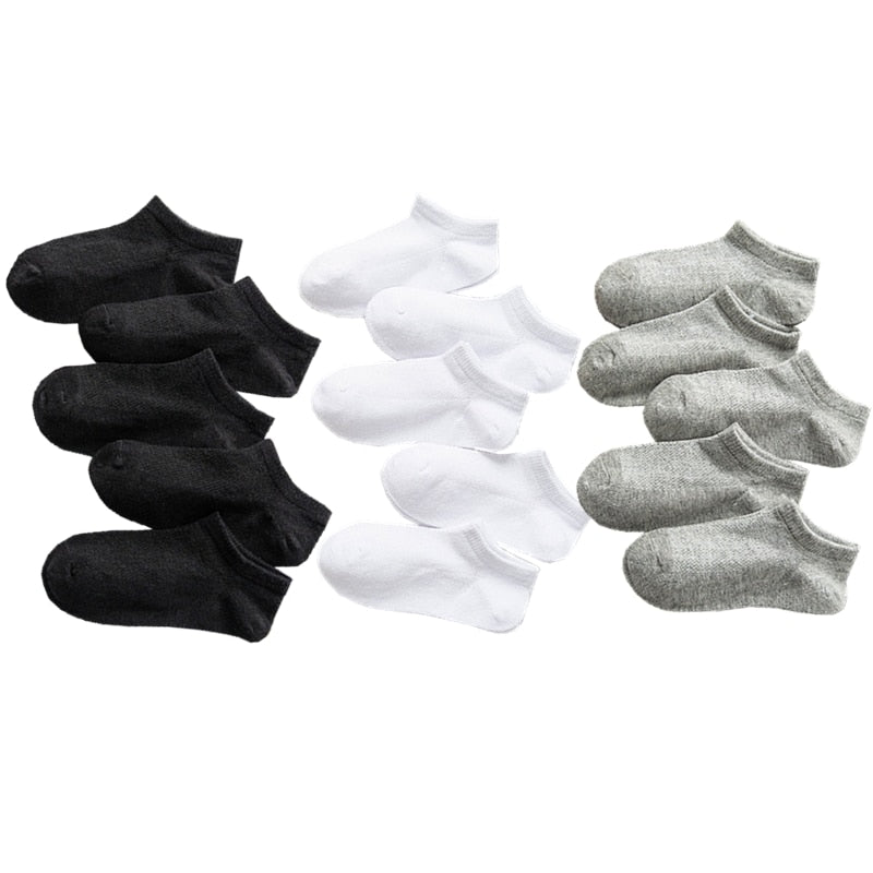 Klasické dětské ponožky 5 ks - více barev