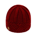 Zimní dámská čepice s nášivkou - více variant