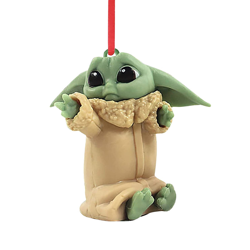 Vánoční ozdoba na stromeček Baby Yoda - více variant