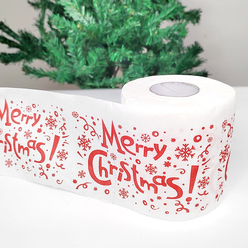 Toaletní papír s vánočním motivem - více variant