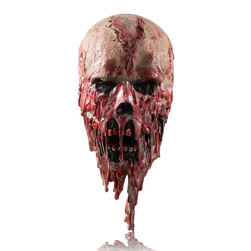 Hororová maska krvavá lebka