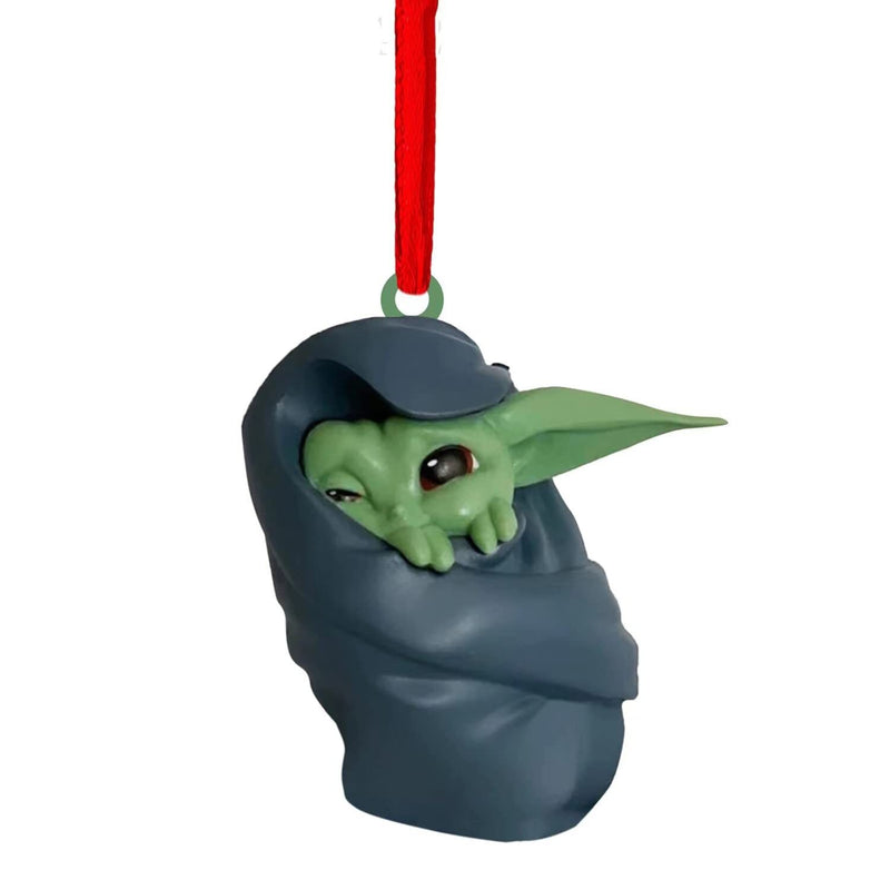 Vánoční ozdoba na stromeček Baby Yoda - více variant