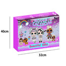 Holčičí adventní kalendář s panenkami