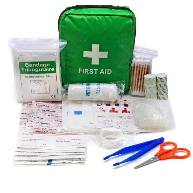 Vybavená lékárnička první pomoci