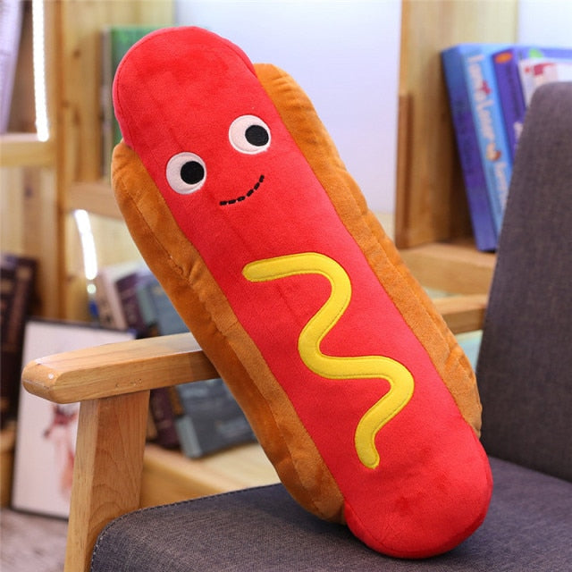 Plyšák hotdog