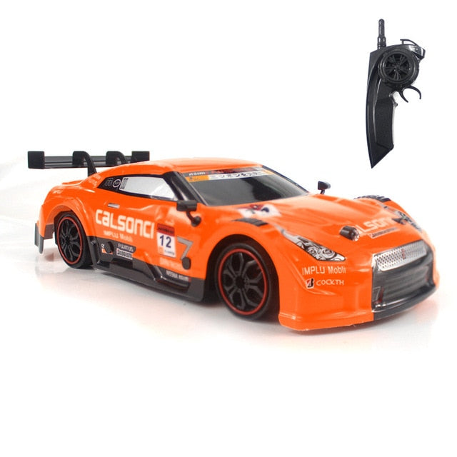 RC sportovní auto - oranžové GTR