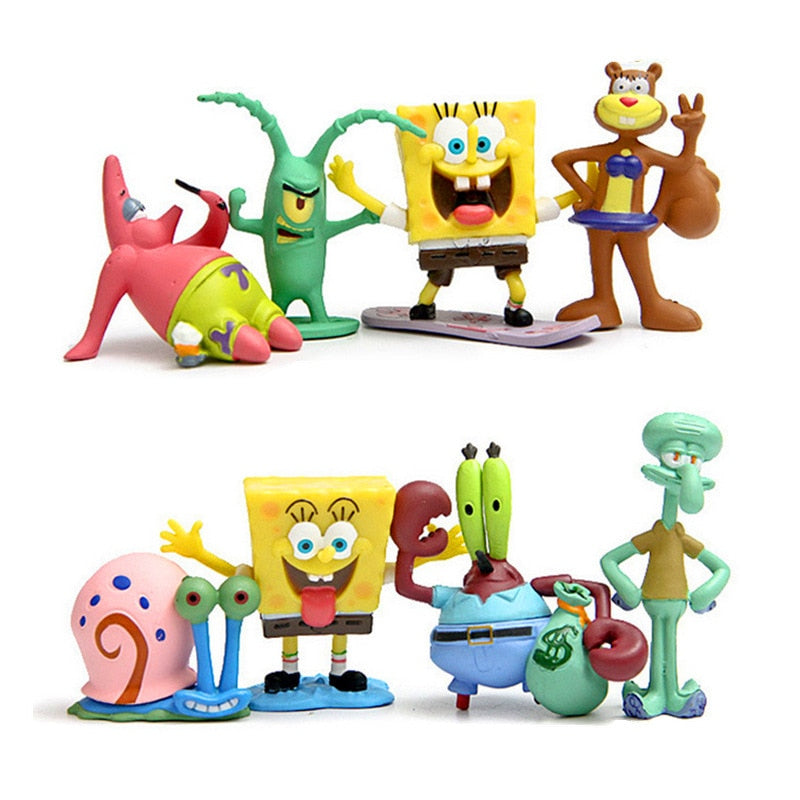 Figurky Spongebob - 8 ks