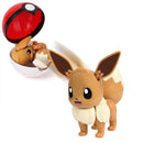 Figurka Pokémon s Pokeballem - Eevee
