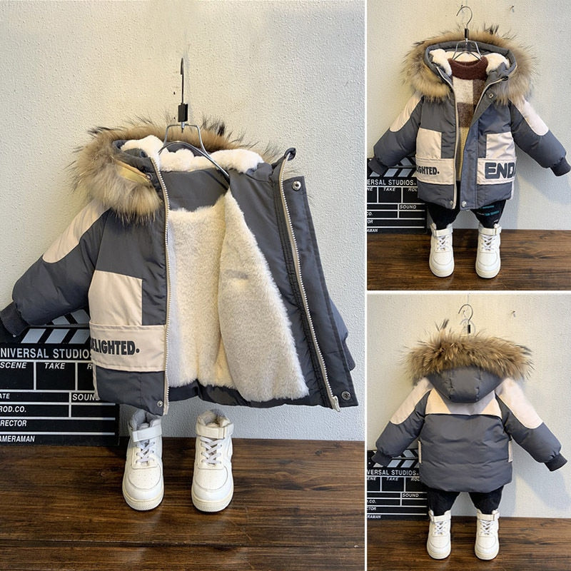 Luxusní dětská zimní bunda - více barev