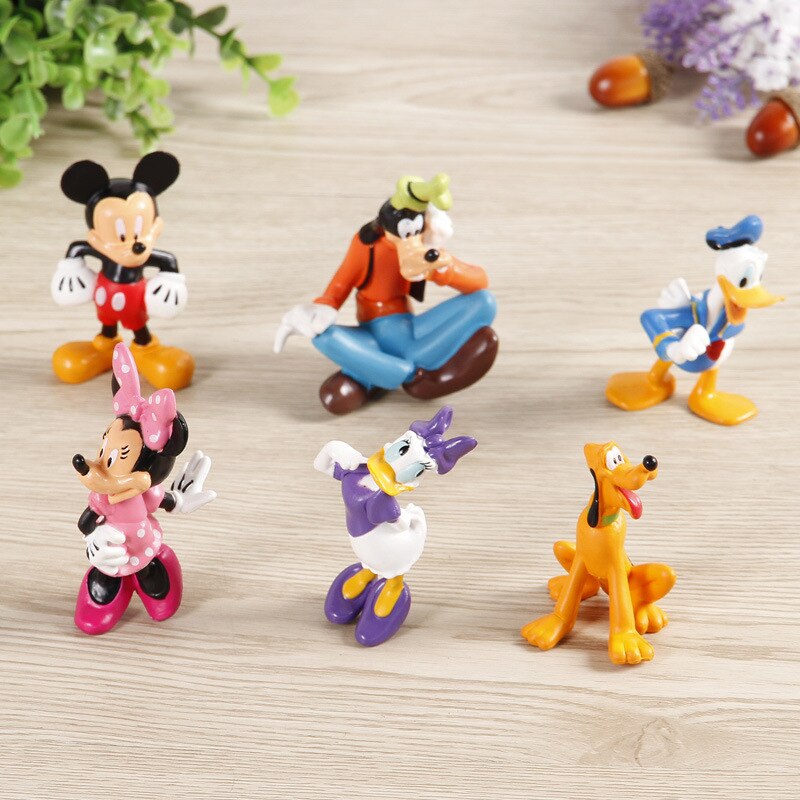 Figurky Mickey Mouse - 6 ks