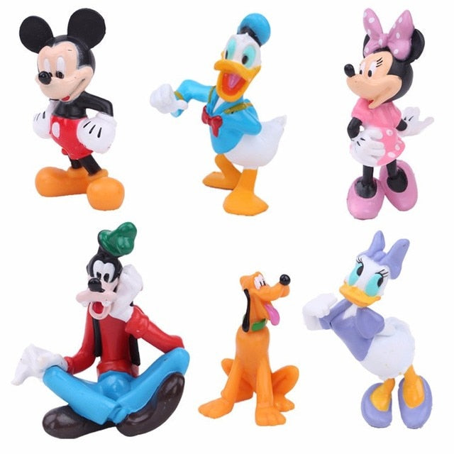 Figurky Mickey Mouse - 6 ks