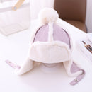 Dětská zimní beranice s bambulí - více barev