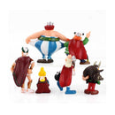 Figurky Asterix a Obelix - 6 ks