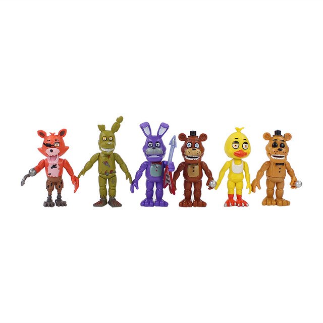 Figurky Five Nights at Freddy's - 6 ks