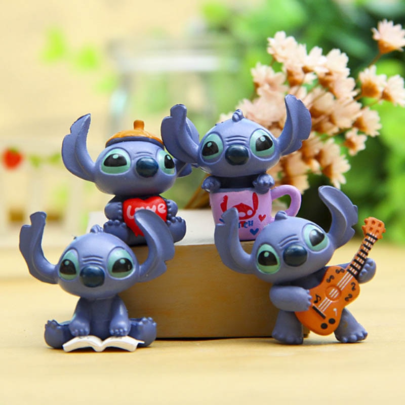 Figurky Stitch - 4 ks