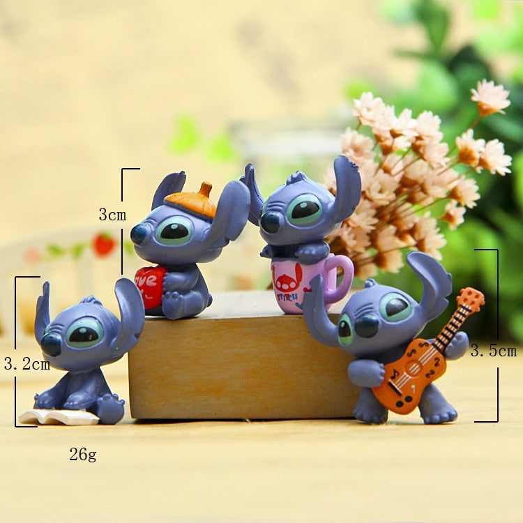 Figurky Stitch - 4 ks