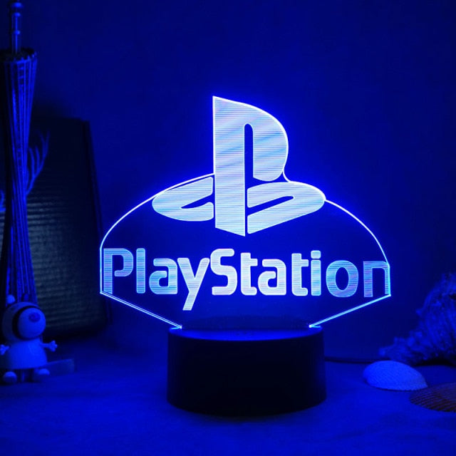 Lampa s 3D iluzí - PlayStation - více variant