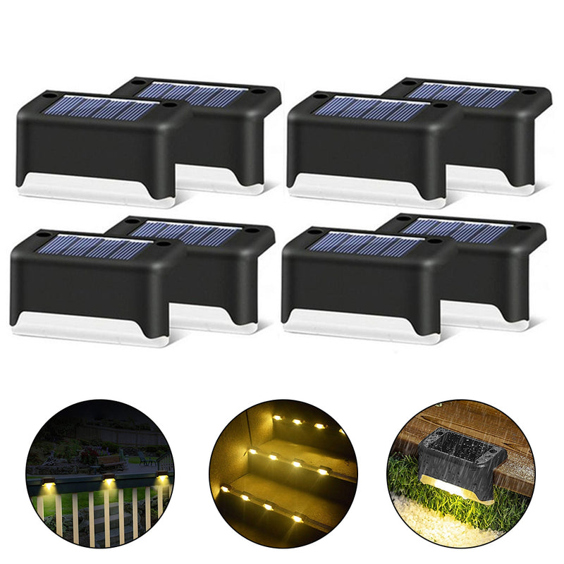 Solární LED osvětlení na schody/zábradlí - více variant