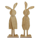 Dva dřevění velikonoční králíčci - více variant