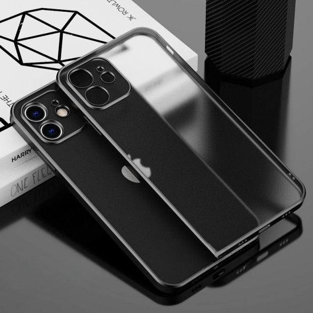 Silikonový průhledný kryt na iPhone 12 Pro Max - více barev