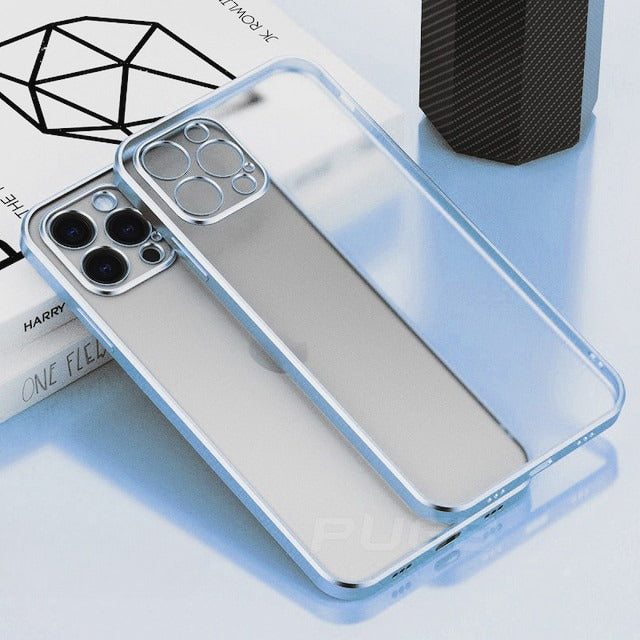 Silikonový průhledný kryt na iPhone 11 Pro Max - více barev