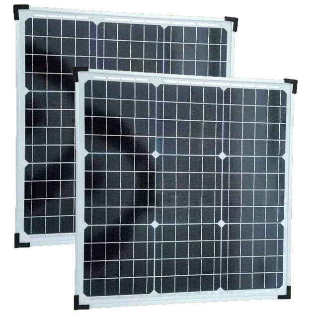 Dva solární panely a příslušenství - více variant