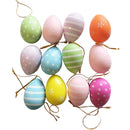 Umělá velikonoční vajíčka 12 ks - více variant