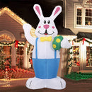 Velikonoční dekorace na zahradu - zajíc