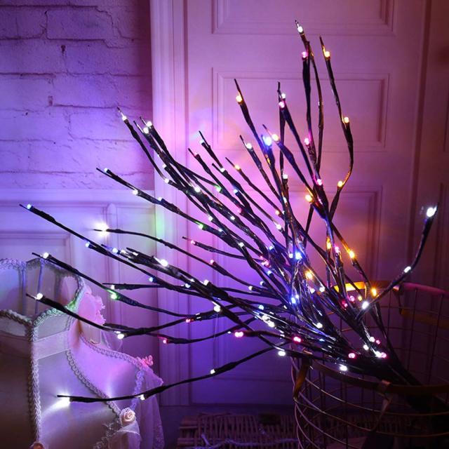 Vánoční LED větve - více barev