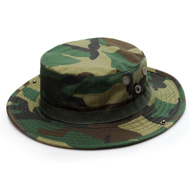 Pánský vojenský maskáčový klobouk