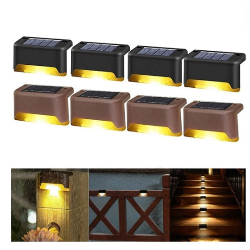 Solární LED osvětlení na schody/zábradlí - více variant