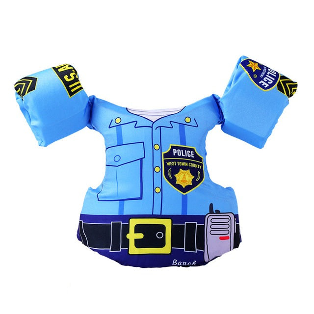 Dětská plovací vesta policejní uniforma